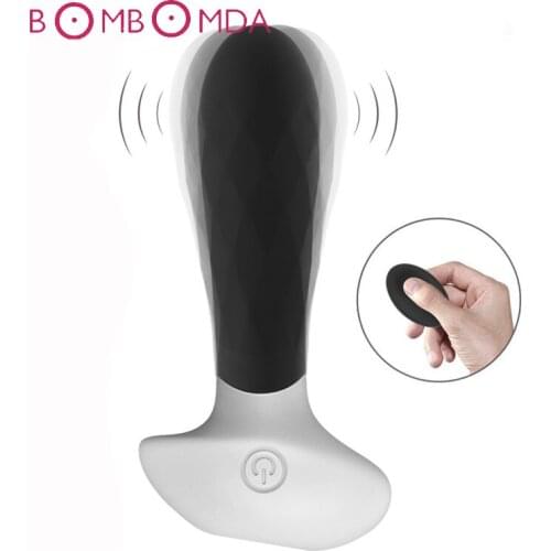 9 Frequency Wireless Remote Control Anal Plug G-Spot Prostate Massage Vibrator Butt Plug Clitoris Stimulator Sex Toy for Couples