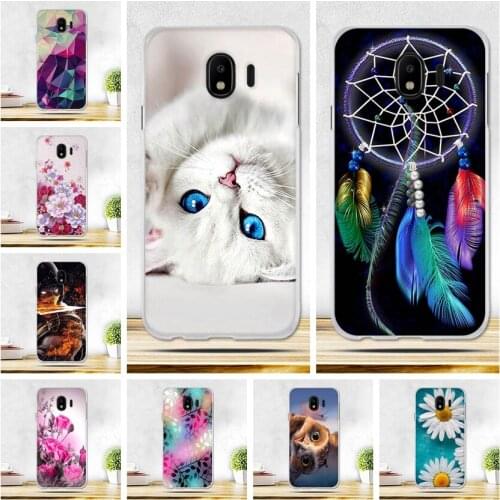 Case For Samsung Galaxy J4 2018 Case Cover TPU Soft Silicone Back Cover For Fundas Samsung Galaxy J4 2018 J400 J400F Phone Cases
