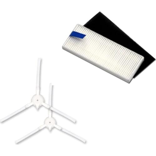 Side Brushes Filter Screen for 360 S6 Sweeping Robot Vacuum Cleaner Parts Replacement HEPA Filters Cleaning Brush Accessories