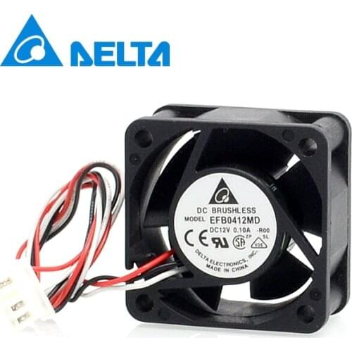 For Delta EFB0412MD-ROO with warning device and 4020 40mm 12V 0.10A cooling fan for delta