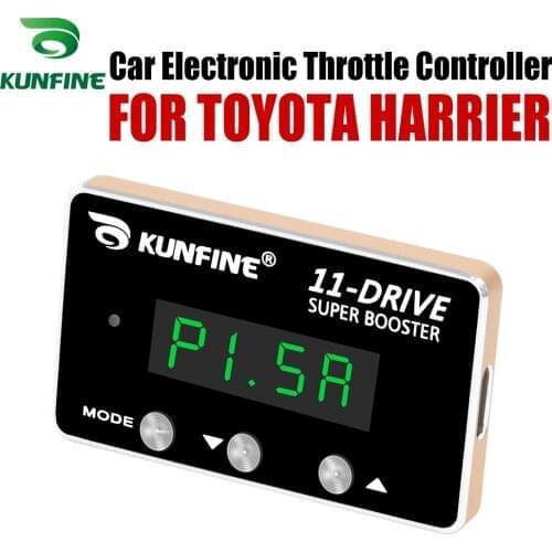 KUNFINE Car Electronic Throttle Controller Racing Accelerator Potent Booster For TOYOTA HARRIER Tuning Parts Accessory 11 Drive