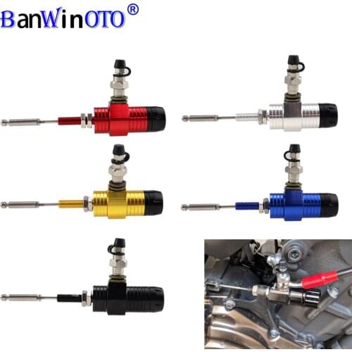 Universal Aluminum Motorcycle Performance Adelin Hydraulic Brake Clutch Master Cylinder Rod System Efficient Transfer Brake Pump