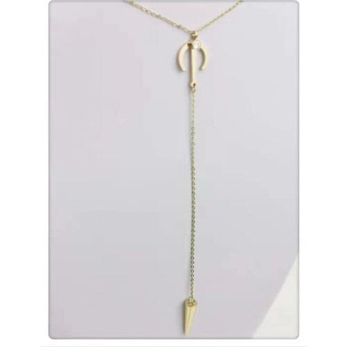 Fashion jewelry steel necklace