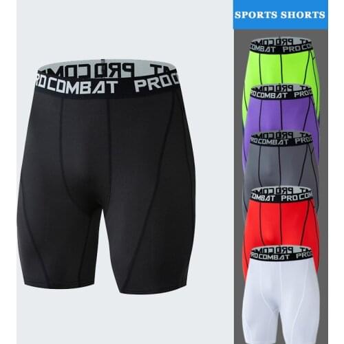 2021 Summer Shorts Mens Cycling Shorts Sports Gym Compression Fitness Jogger Running short pants Beach Sportswear