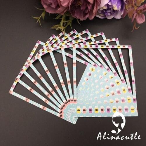 24pc Paper Photo Frame Set DIY Scrapbooking Handmade Craft Card Album Creative Art Craft Alinacraft