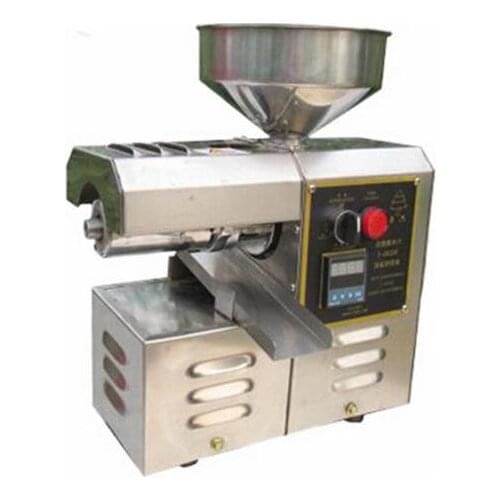 Newest Edible Oil Press Machine, High Oil Extraction Rate Labor Saving, Stainless Steel Oil Presser for Household