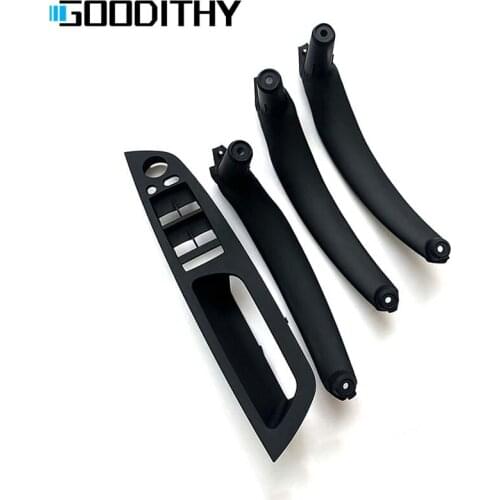 New LHD Left Hand Driver Handle Door Inner Handle 4PCS Set Replacement For BMW X5 X6 E70 E71