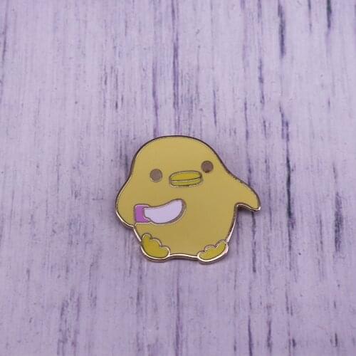 Weeby Knife Duck Enamel Pin Spirited Away jewelry