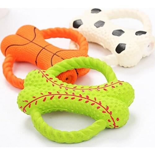 Durable Pet Dog Puppy Bone Shape Teeth Grinding Chewing Training Squeaky Toy Dog accessories Mascotas Suministros para perros