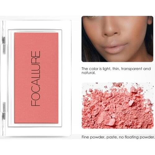 Blush Makeup Single Blush Face Cheek Nude Natural Pressed Powder Blusher Long Lasting Face Make up Cosmetic