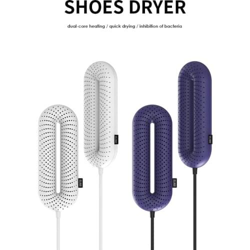 NEW Zero Shoes Dryer 20W 3 Gears Timing Electric Shoe Dryer PTC Heating Home Dormitory Mini Shoe Drying Machine 2 Colors