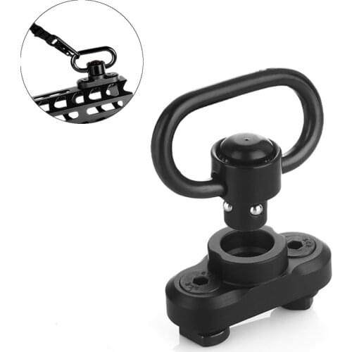Tactical M-LOK QD Sling Swivel Hunting Mount Adapter Attachment for Quick Release MLok HandGuard Picatinny Rail Gun Accessories