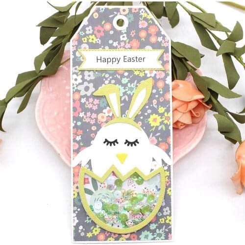 ZFPARTY Classic Slimline Tags Metal Cutting Dies Stencils for DIY Scrapbooking Decorative Embossing DIY Paper Cards