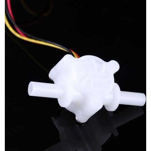 0.25-3.0 L/min OD 6mm Water Flow Sensor Fluid Flow Meter Hall Magnetic Switch B85C