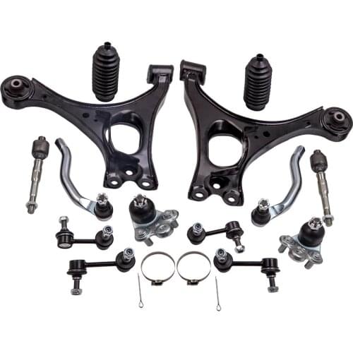 14 Pcs Suspension Kit Front Lower Control Arm for Honda Civic 06-11 K620382