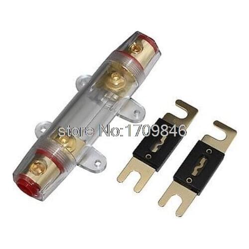 ANL Fuse holder Distribution INLINE 0 4 8 GA GOLD PLATED FREE 150A FUSE SKFH099
