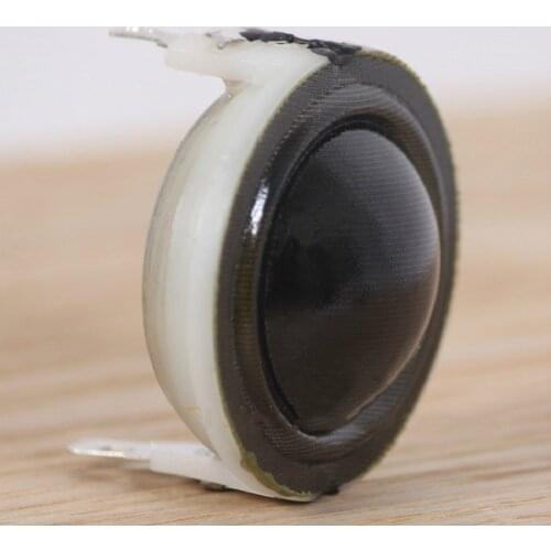 2pcs 1.5 inch Tweeter Speaker Hifi 39mm Treble Driver Unit 4ohm 20W 25core Dome Silk Film Neodymium magnetic High Quality Newest