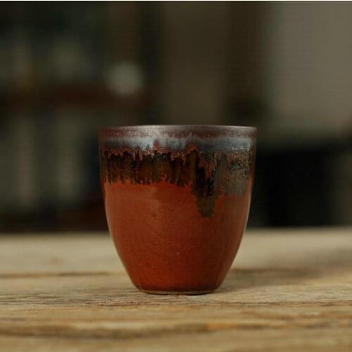 "KingTeaMall" "Gu Lan You" (Ancient Blue Glaze) Porcelain, Tea Cup, 2 Variations, 55cc, Teacup Teawares, Teasets, Gifts