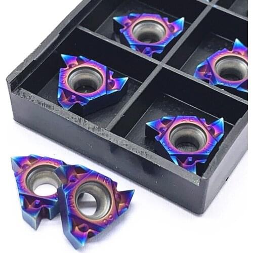 Carbide MMT16ER AG60-S MMT16IR AG60-S Turning Tool Blue Flame Series CNC Milling Blades MMT16ER 16IR AG60