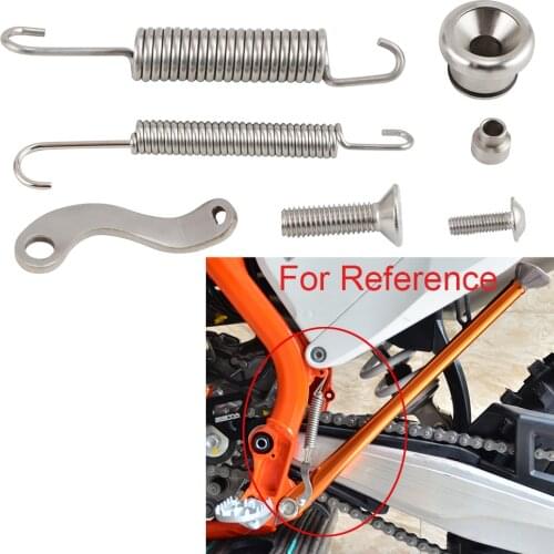 Kickstand Side Stand Springs Kit For KTM SX SXF EXC EXCF XC XCF XCW XCFW Six Days Tpi 125 150 200 250 300 350 450 500 2017-2020