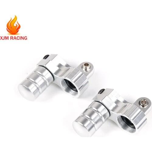CNC Alloy Front and Rear Piggy Back Reservoir Shock Cap for 1/5 HPI Rofun Baha Rovan KM BAJA 5B 5T 5SC RC CAR Racing Toys Parts