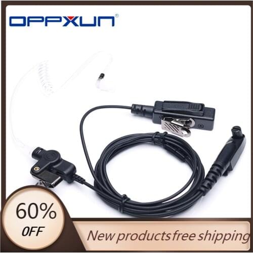 Air Tube Earpiece VOX Headphone For WCDMA Android Walkie Talkie Mobile Phone Anysecu F22 F25 G22 G25 W5 GP328plus GP338plus