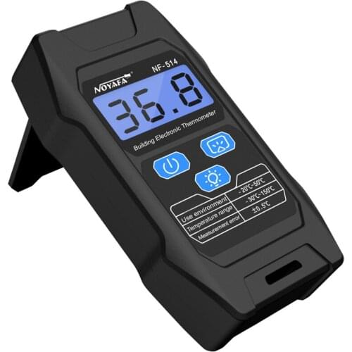 NF-514 Portable Building Electronic Temperature Tester High Accurancy LCD Display Temperature Measuring Instrument