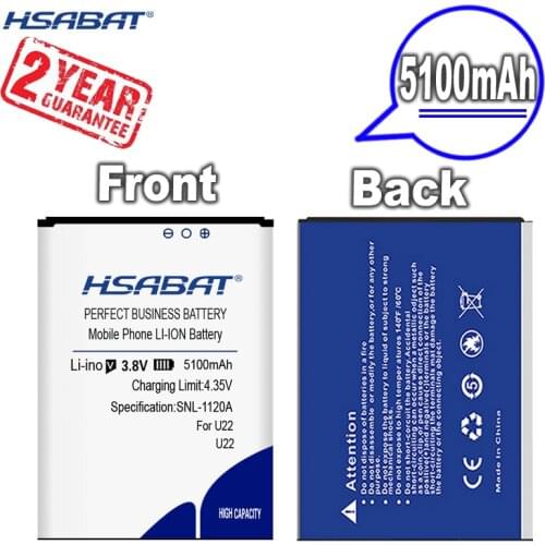 New Arrival [ HSABAT ] 4900mAh Replacement Battery for Oukitel U22