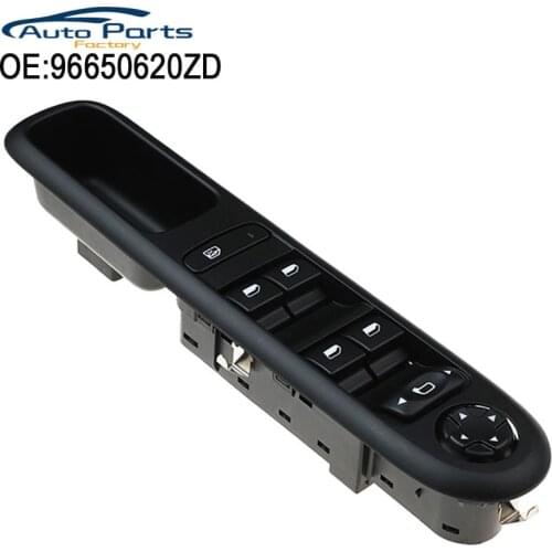 High Quality Master Power Window Switch For Peugeot 3008 5008 Hatchback Wagon Left Front Door Lifter Switch 96650620ZD Car New