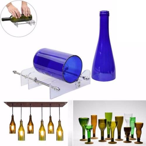Glass Bottle Cutter Stainless Iron Better Cutting Control Create Glass Sculptures Cutter for DIY Glass Cutting Machine Tool