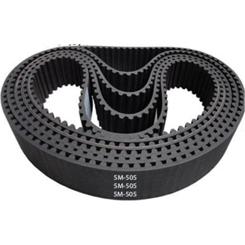 Replacement Drive Belt HTD 5M-505-15 5M505 For Electric Scooter E Bike Crane Belt 505 5M 15