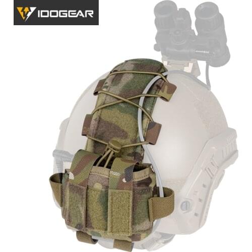 IDOGEAR Tactical Pouch MK2 Battery Case for Helmet Hunting Camo Combat Military Tactical Battery Pouch 3525