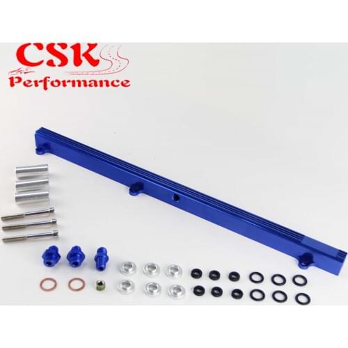 High Flow Injector Fuel Rail For Toyota Soarer Supra MK III Crown 1JZ 1JZGTE