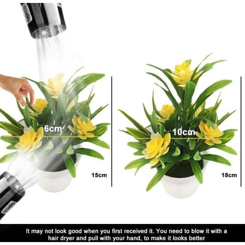 WarmHome Artificial Fake Lotus Flower Potted Plant Bonsai Wedding Party Garden Home Decor