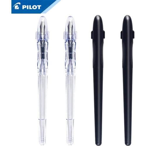 Japan PILOT Chaise Pen Upgrade Version FP-60R Calligraphy Pen Long Pen Sketch Pen Color Ink Transparent Pen
