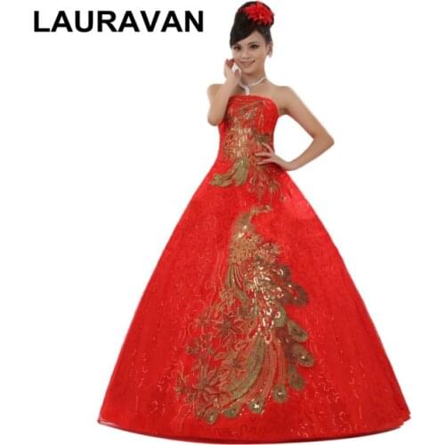 Women grecian style long elegant sexy red Chinese strapless fitted bridesmaid dresses vestidos de festa 2020 new arrival