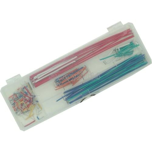140Pcs/Lot U Shape Shield Solderless Breadboard Jumper Cable Wires Kit for Arduino