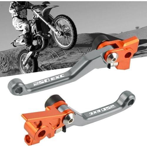 250 EXC TPI CNC Motorcycle DirtBike Motocross Pivot Brake Clutch Levers For 250EXC TPI 2003-2005 2006-2016
