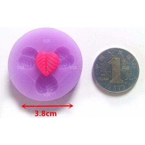 3PCS Mini Leaf Shape Chocolate Cake Baking Molds,Moule Silicone,Cake Decorating Tools Pastry Tools Kitchen Accessories SQ15118