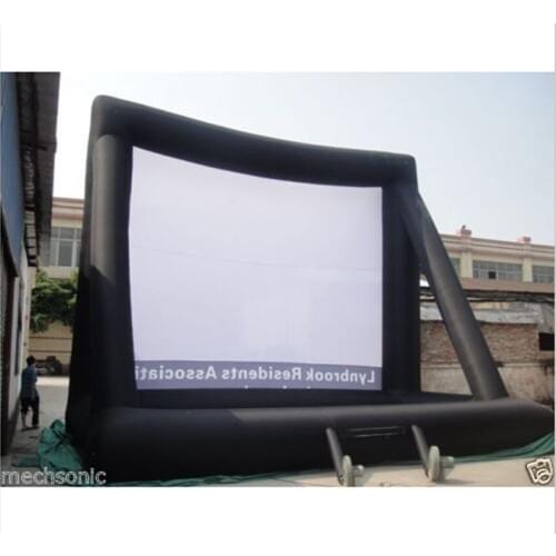 7*4m Inflatable Movie Screen, Outdoor Inflatable Screen With Blower Brand new RH