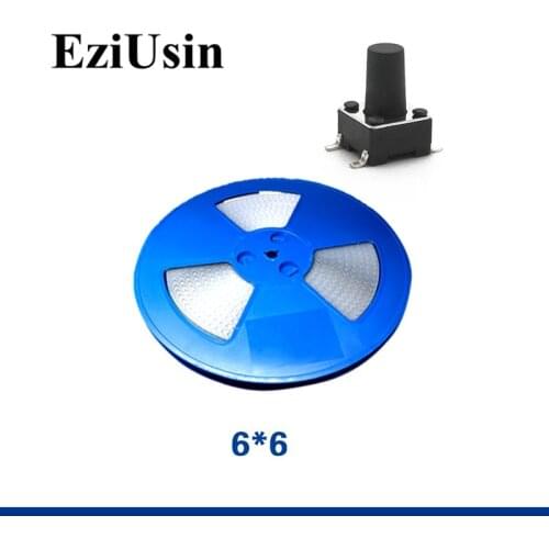 700pcs In Tape One Reel TS-D003 Micro keyboard Switch 6*6*7 -8 Tactile Tact Push Button SMT 6x6x7 / 8 Switches SMD