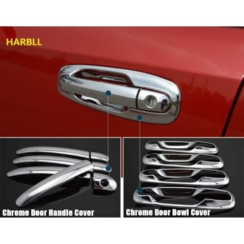 Car Door Handles Covers For Chevrolet Lacetti Optra Daewoo Nubira Suzuki Forenza Holden Viva Sticker Chrome Exterior Car Styling