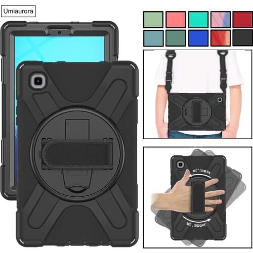 Tablet Case for Samsung Galaxy Tab S7 FE 12.4 2021 T735 S7 Plus Kids Kickstand Cover for Tab A7 S6 Lite 8.7 T225 A 8.0 10.1 2019