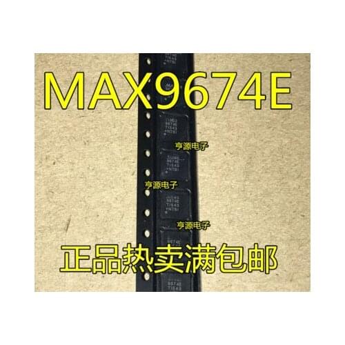 10PCS MAX9674ETI QFN-48 MAX9674E QFN48 MAX9674 9674E 9674 Video processing chip New and original