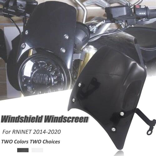 For BMW RNINE RNineT R9T r9t 2014-2020 R Nine T R 9 T Motorcycle Flyscreen Windshield Windscreen Headlight Fairing Deflector