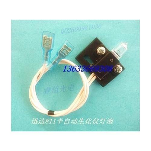 DHL free shipping Xunda 6v10w 811 semi automatic biochemical analyzer light bulb 2000