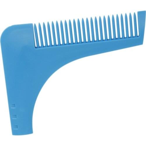 Perfect Lines Symmetry Beard Shaping Shaving Tool Comb 95AC