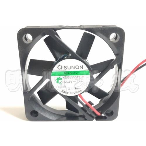 KDE0505PFV1 50mm cooling fan For SUNON 5CM 12V 5V 1.4W axial case cooler
