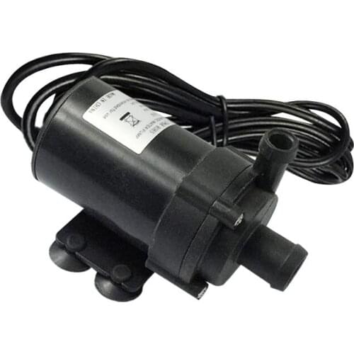 12V/24V DC Small Water Pump Long Lifetime Brushless Motor 1200L/H Flow Max Free Shipping