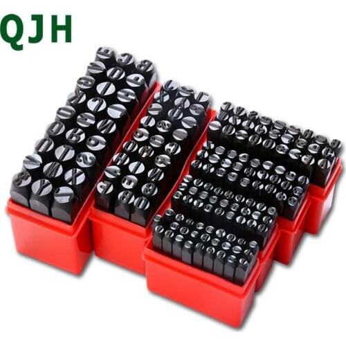 Leathercraft Alphabet Number Stamping Tool Set Metal Leather Seal Engraving Printing Mold Engraving Stamps DIY stamp tool set
